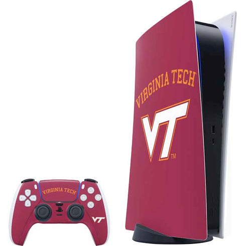Virginia Tech University VT PlayStation PS5 Skins